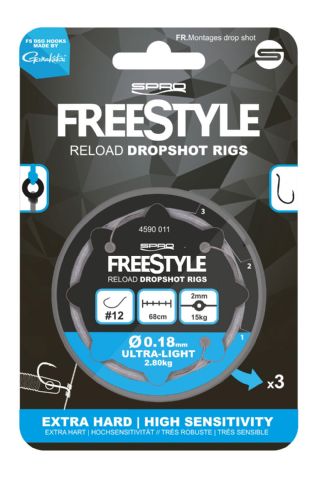 Spro Freestyle Reload Dropshot Rig - 